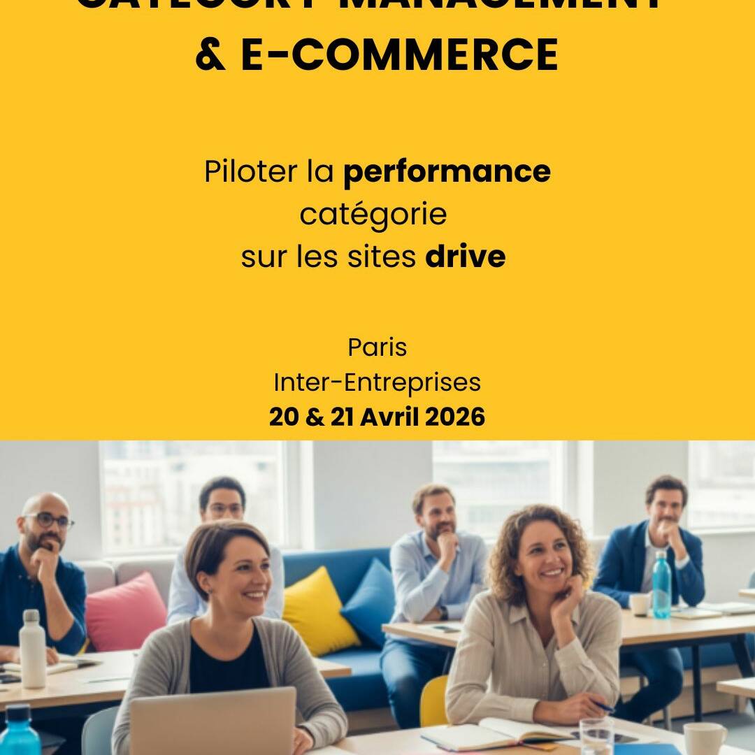 Formation ACTINCO en e-category management pour piloter la performance catégorie sur les sites e-commerce et drive