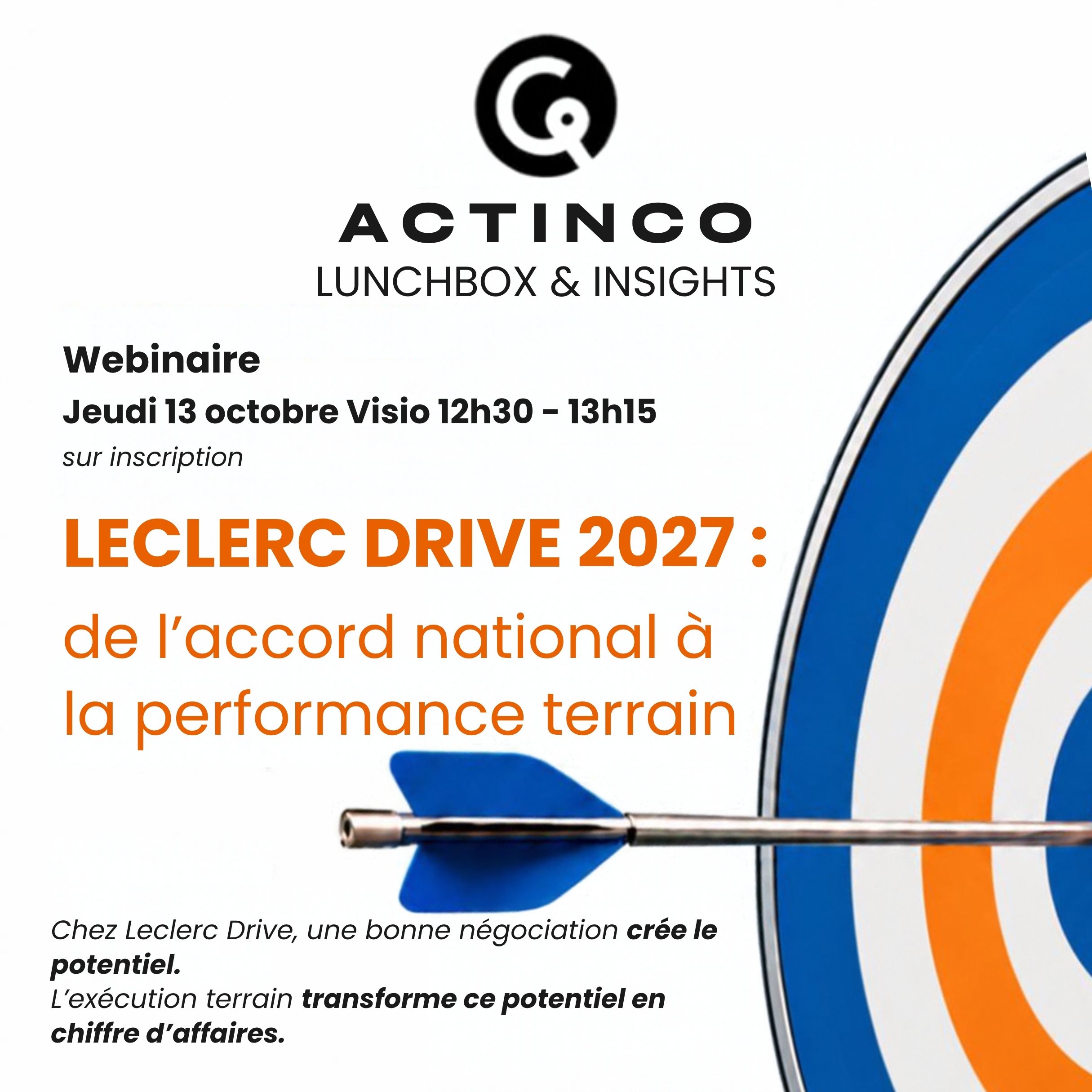 Lunchbox ACTINCO Leclerc Drive 2027 – de l'accord national à la performance terrain